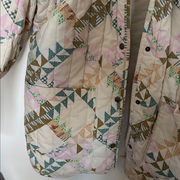 Universal Thread Multicolor Patchwork Utility Jacket - Picture 5 of 8